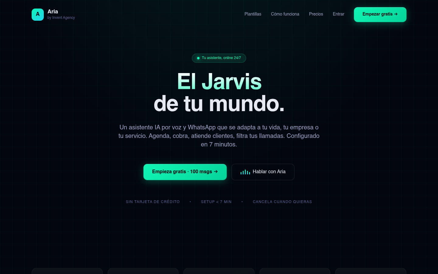 Aria — IA / SaaS