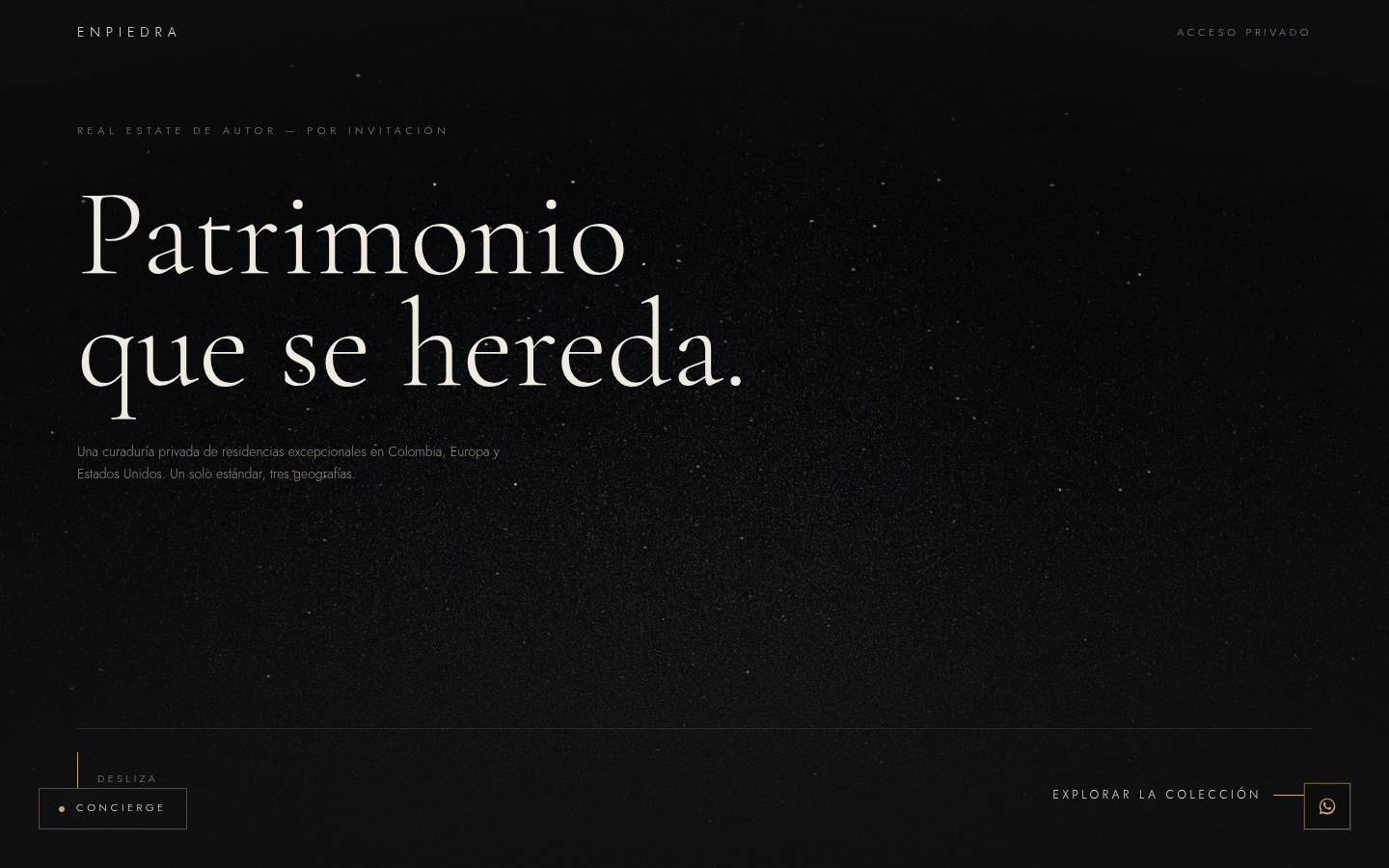 Enpiedra — Real Estate