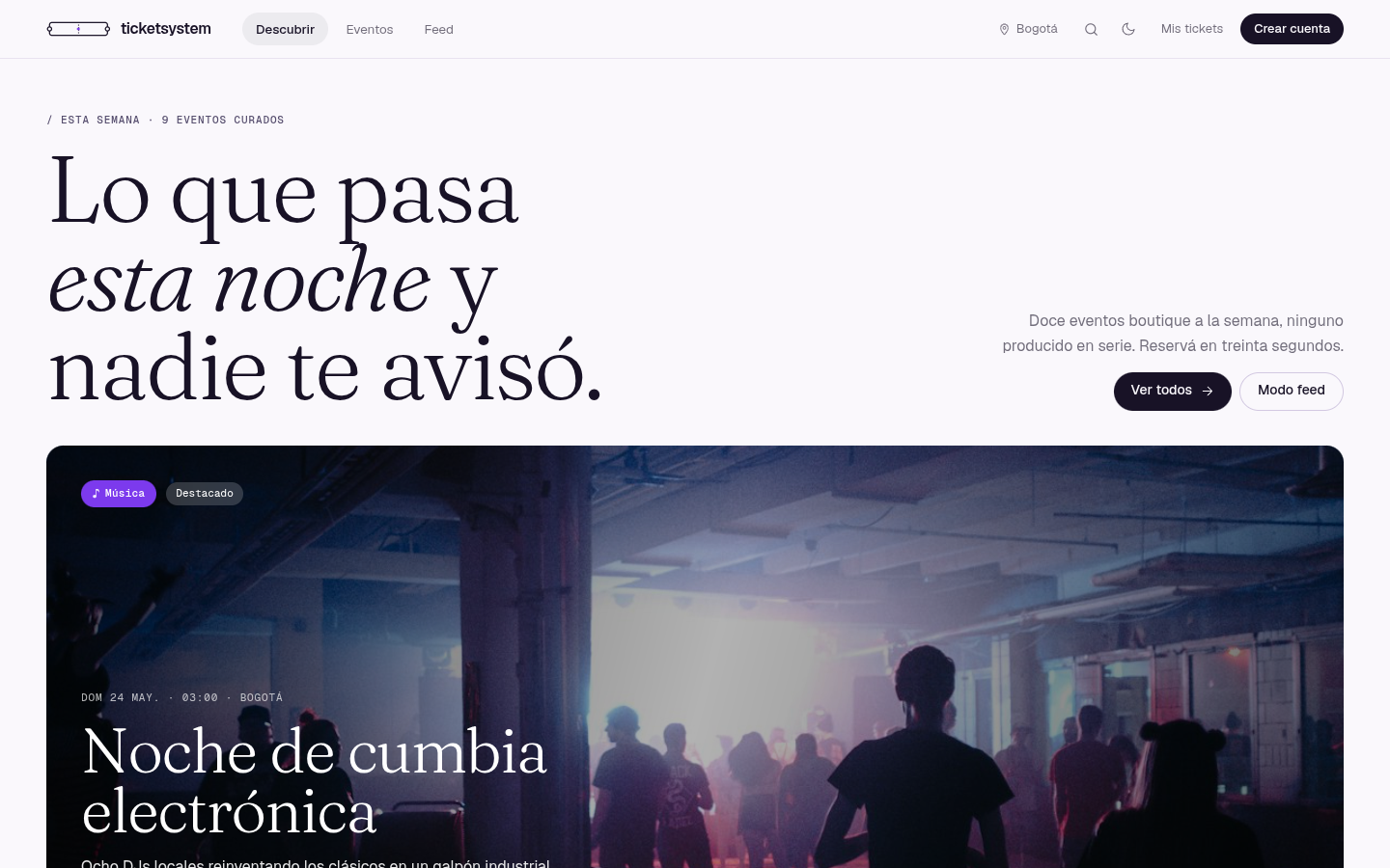 Tickean — Ticketing