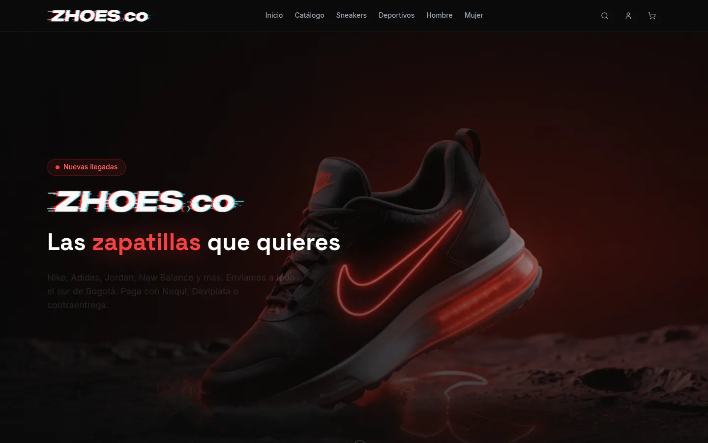 Zhoes — E-commerce
